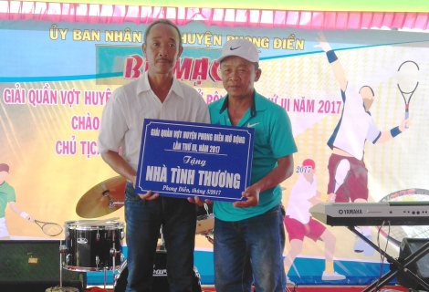 Bế mạc giải quần vợt huyện Phong Điền mở rộng lần thứ III, năm 2017